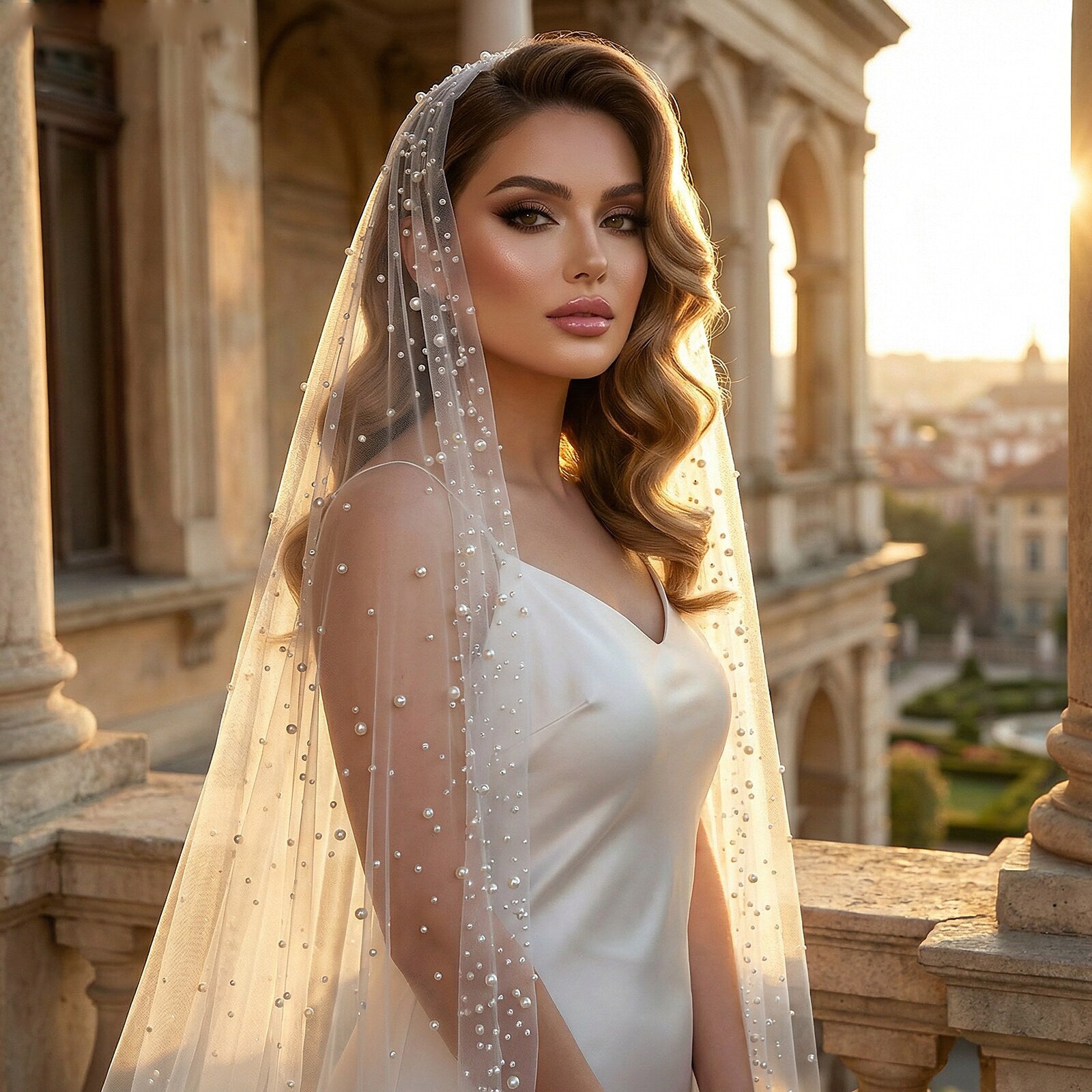 Luxury Cathedral Wedding Veil 118