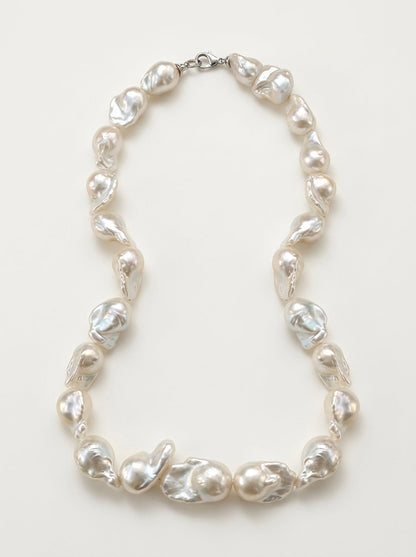 Baroque Freshwater Pearl Strand Necklace--532