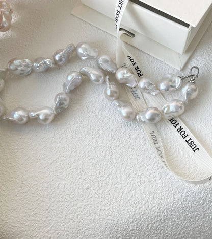Baroque Freshwater Pearl Strand Necklace--532